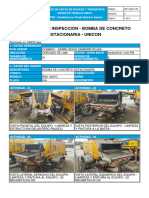 Fotos de Inspeccion - Bomba de Concreto Emp. Unicon