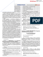 Normas Legales: Designan Director Ejecutivo Del Programa Nacional de Vivienda Rural