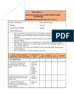 MIS FORM 5.1 M&E Observing Non-Directive