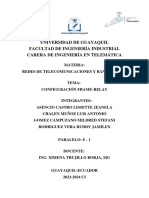 Configuracion Frame Relay Grupo11