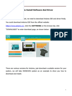 How To Install Arduino IDE and Driver
