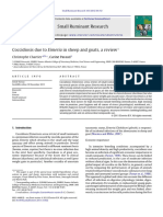 Coccidiosis Due To Eimeria in Sheep and Goats, A Review