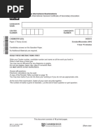 Cambridge International General Certificate of Secondary Education