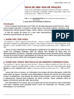 08-10-2023 - A Importancia de Uma Vida de Oração