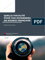 Quelle Fiscalite Pour Vos Dividendes de Source Francaise