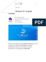 Installer Windows 10 - Le Guide Complet - Le Crabe Info