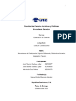 Mecanismos de Participación Popular