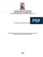 Caracterização Geotécnica Da Expansividade de Um Solo Argiloso Do Município de Paulista-PE - UFPE