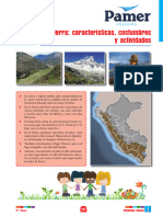 PS - S4 - La Sierra - Características, Costumbres y Actividades