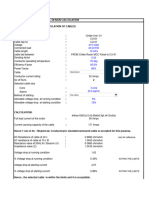 CU-01 Cable Sizing