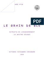 Deunov Peter - Le Grain de Blé 28 Extraits de L'enseignements de Maitre Deunov