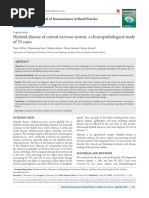 Hydatid Disease of Central Nervous System, A Clinicopathological Study of 33 Cases