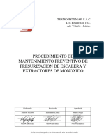 TS-PRO-MANT-10 Procedimiento de Mantenimiento de Presurizacion y Extractores de Monoxido