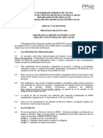 Edital Processo Seletivo Ppge 2024 Oficial