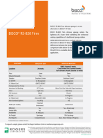 BISCO RS-820 Technical Bulletin