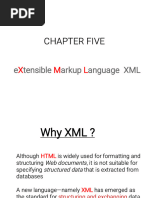 Chapter 5 XML