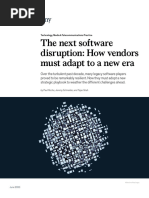 The Next Software Disruption How Vendors Must Adapt To A New Era VF