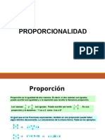 PROPORCIONALIDAD