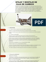 Desmontaje y Montaje de Una Caja de Cambios