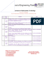 JAVA Bridge Course Contents and Schedule