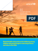 Study On Mental Health and Psychosocial Wellbeing of Children and Young People in Viet Nam