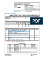 A320 Daily Check Sheet (N) Issue 20 Dated Oct 29,2021 With NOV 2021 Task Cards