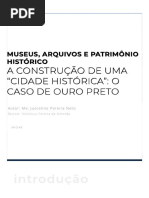 A4 - Museus, Arquivos e Patrimônio Histórico