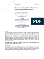 23 - Last - Impact of SHRM Practices On Organizational Performance Final