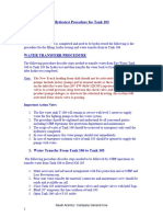 Hydrotest Procedure For Tank