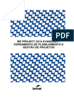 MS Project 2019 Avançado - Ferramenta de Planejamento e Gestão de Projetos