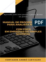 Apostila Alunos Mini Curso Deptº Fiscal - Foco No Simples Nacional