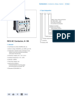 NC6 AC Contactor, 6 9A: 1. General