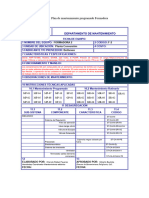 Plan de Mantenimiento