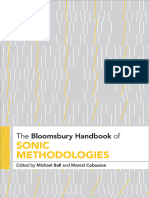 The Bloomsbury Handbook of Sonic Methodologies by Michael Bull and Marcel Cobussen