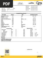 Complete Blood Picture: DR - Magda Sultan