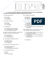 Teste 1 Compreensão Oral