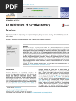 Architecture of Narrative Memory