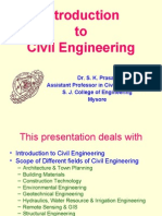 To Civil Engineering: Dr. S. K. Prasad Assistant Professor in Civil Engineering S. J. College of Engineering Mysore