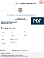 Case Study On Pemphigus Vulgaris (PharmD)