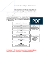 Chinese Government Scholarship High Level Program Information