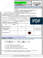 Devoir 1 Modele 5 Physique Chimie 2ac Semestre 1