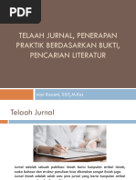 Telaah Jurnal Dan Evidence Base