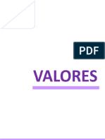 Importancia de Valores en Aula