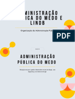 Administração Pública Do Medo e LINDB