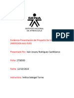 Evidencia Presentación Proyecto de Vida GA3-240201526-AA1-EV01