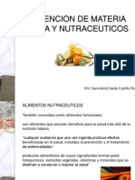 Obtencion de Materia Prima y Nutraceuticos