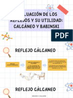 Evaluación de Los Reflejos y Su Utilidad Calcáneo y Babinski