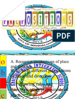 Identifying Prepositions of Place