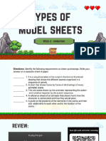 Week 6 Types of Model Sheet Student Teacher