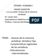 Clase 6 Huesos de La Columna Vertebral-1